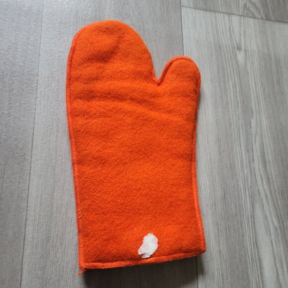Turkey Felt Oven Mitt By Crate & Barrel - Orange - Picture 4 of 4